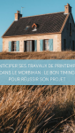 Travaux de rénovation de printemps dans le Morbihan