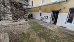 Vue de la terrasse avant rénovation