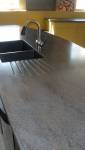 Plan de travail en Corian avec filet de Versailles