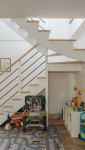 Surélévation de maison à Vertou pour créer un espace nuit (44120) - escalier