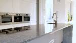 Plan de travail en Corian coloris gris