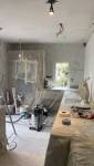Rénovation de la cuisine avec création de spots encastrés
