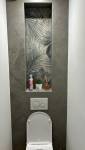 Niche murale dans les nouveaux wc
