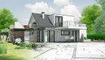 extension de maison plan Varces 