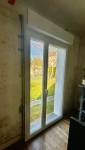 Transformation d’une fenêtre en porte-fenêtre avec volet roulant près de Troyes 1
