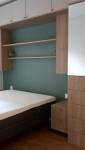 Chambre rénovée avec meuble pont Le Chesnay