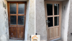  La Maison des Travaux Moûtiers, rénovation porte Moûtiers, porte bois Moûtiers, rénovation menuiserie Moûtiers, porte entrée Moûtiers