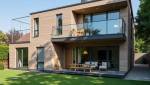 Surélévation bois avec balcon et terrasse à Oullins 69600