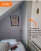 Chambre sous combles avant rénovation d'un appartement - Pornic 44210