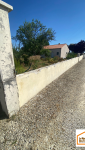 muret de clôture avant travaux