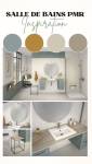Inspiration d'une salle de bains PMR