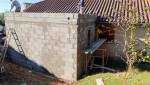 Élévation des murs du garage en parpaings