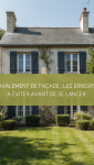 Ravalement de façade d’une maison à Vannes dans le Morbihan
