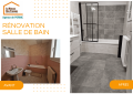 Rénovation de salle de bain avant - après - Pornic 44210