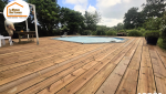 terrasse bois Beaumont, rénovation terrasse Beaumont, aménagement jardin Beaumont, création terrasse piscine Beaumont, valorisation extérieure Beaumont, travaux extérieurs Beaumont