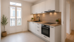 Cuisine rénovée appartement Marseille