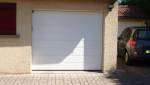 Remplacement d'une porte de garage à Vinay