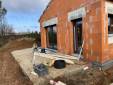 Dalle de terrasse de maison en construction - Chabeuil 26120
