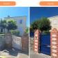 Rénovation de clôture et portillon en zone protégée - Pornic 44210