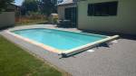 Rénovation des abords de piscine à Besançon