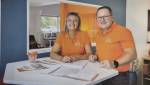 Les franchisés Christophe et Cathy