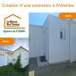  Construction d'une extension de maison avant-après - Préfailles 44770