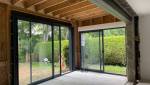 Extension en bois d'une maison 