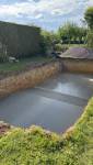 Construction d'une piscine à St Gatien des Bois