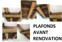  Plafond bois avant rénovation complète - La Bernerie-en-Retz 44760