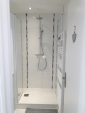 Douche avec parfois vitrée 