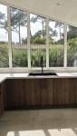  Une vue directe sur le jardin depuis la nouvelle cuisine