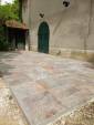 Rénovation d'une terrasse carrelée en pierre, dans une villa située à Marcy L'étoile (69280)