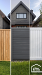 Comparatif entre une clôture en bois, en aluminium et en PVC