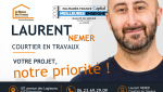 Laurent Nemer accompagne les projets de rénovation à Aix-en-Provence avec La Maison Des Travaux. Sélection d’artisans qualifiés, accompagnement personnalisé et suivi de chantier.