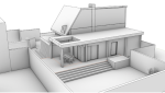 Plan de présentation d'agrandissement de maison 