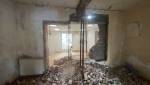 Chantier en cours d'exécution pour l'ouverture des murs porteurs 