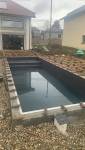 construction piscine en cours