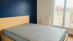 chambre bleu vichy