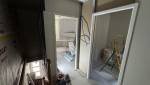 Étage PENDANT début des travaux