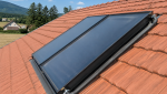 chauffeau solaire intégré à la toiture plus discret et performant