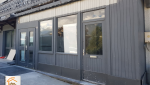 La Maison des Travaux Albertville, rénovation commerce Albertville, rénovation local commercial Albertville, plâtrerie Albertville, bardage bois Albertville