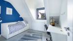 Chambre sous toiture exploitation totale pente avec Velux