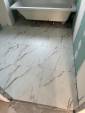  Création de salle de bain avec pose de carrelage effet marbre - Nantes 44000