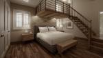 Mezzanine chambre avec escalier à Francheville 69340