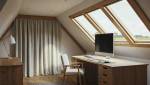 Aménagement de combles en bureau avec velux à Oullins Pierre Bénite 69600