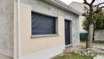 Ravalement de façade pavillon en résine projetée  et pose volets roulants motoriséssur Mitry-Mory (77290)