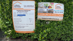 PC obtenu, place à l'affichage du panneau de chantier durant 2 mois avant démarrage travaux 