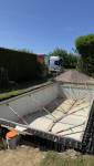Construction d'une piscine à St Gatien des Bois