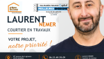 Laurent Nemer, courtier en travaux à Aix-en-Provence, accompagne les projets de rénovation énergétique et de rénovation intérieure avec des artisans locaux sélectionnés pour leur sérieux et la qualité de leurs finitions.