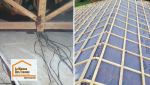 Installation d’un écran de sous-toiture TERREAL et de nouveaux liteaux lors d’une rénovation complète de couverture à Montayral dans le Lot-et-Garonne.